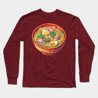 Japanese Anime Ramen Long Sleeve T-Shirt